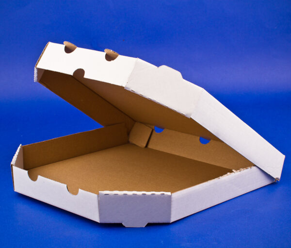 Karton na pizze 45x45cm a’50 białe