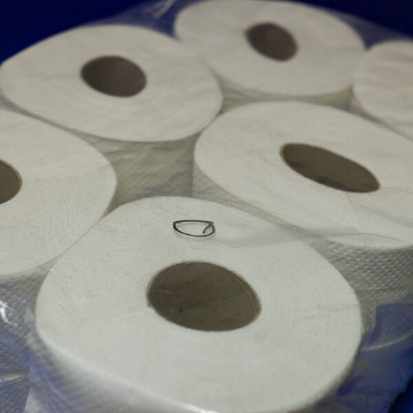 Papier toaletowy jumbo a’12 2w 100m celuloza klej