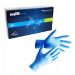 Rękawice nitrylowe niebieskie a’100 rozmiar XL